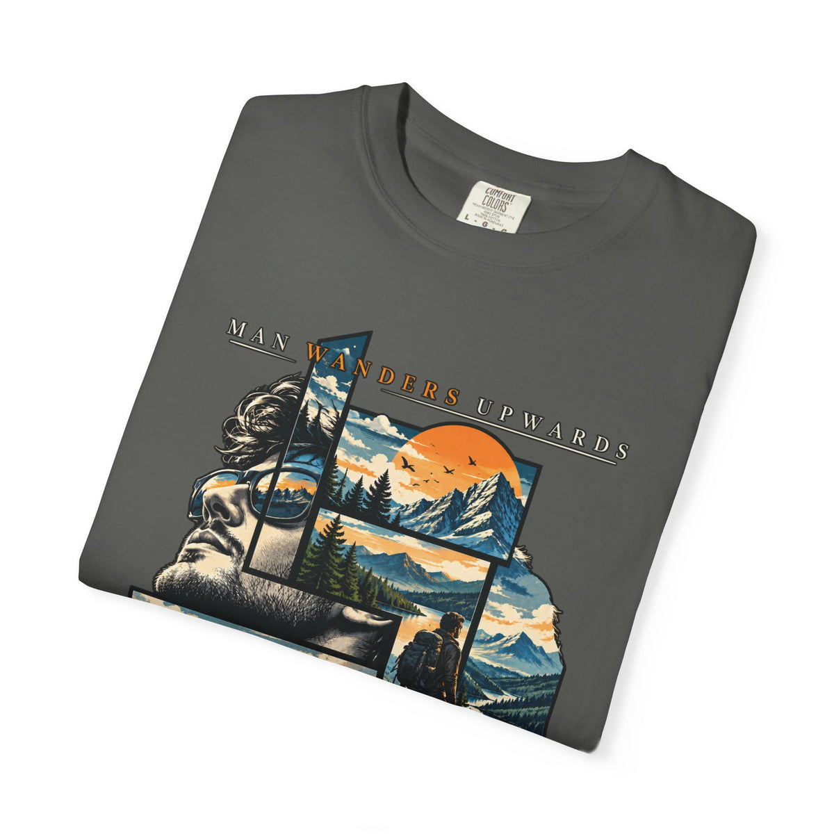 Mountain Adventure Collage T-Shirt