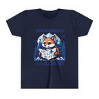 Youth Tee — Wanderlust Explorer Fox Map Travel Shirt