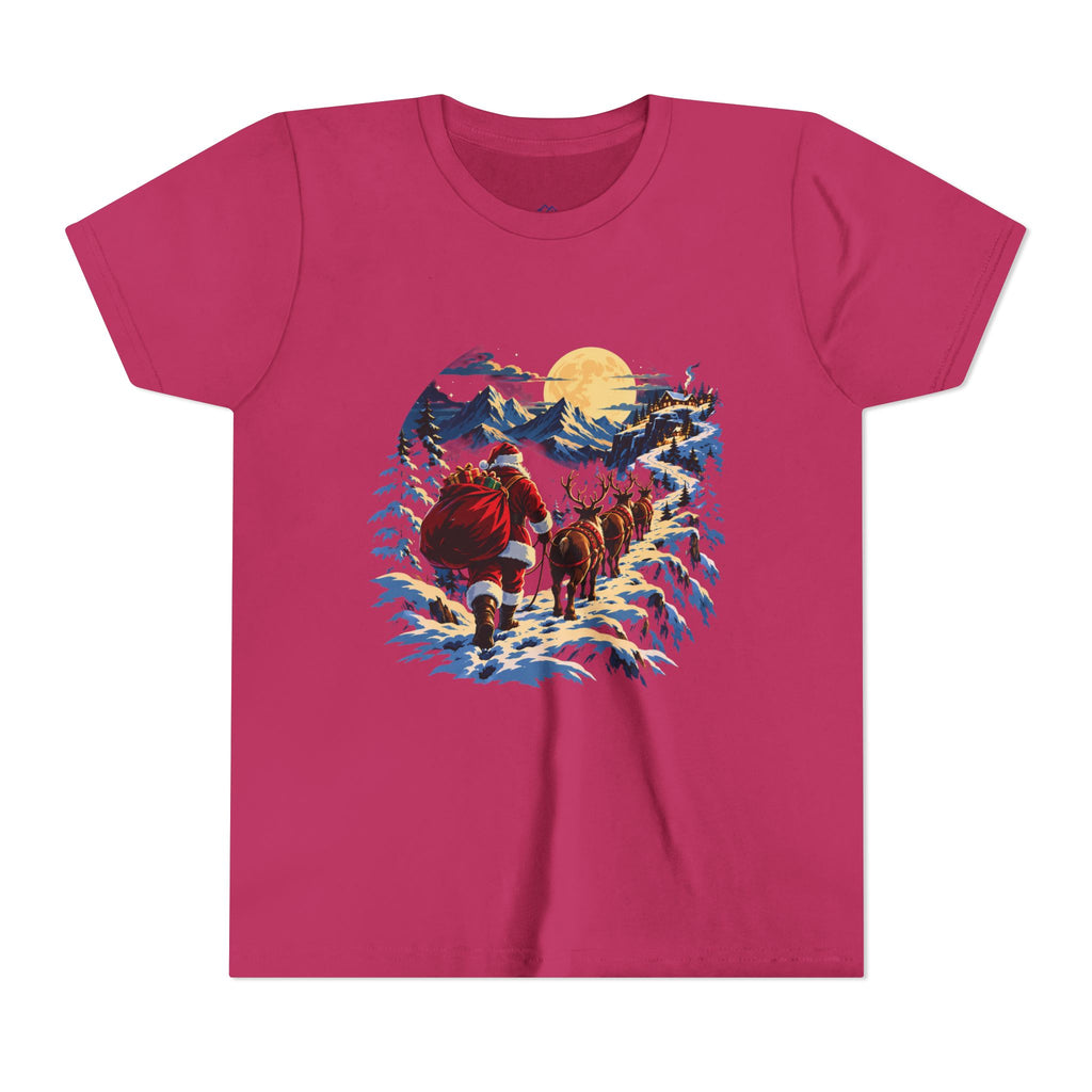 Youth Mountain Horseback Riding Adventure T-Shirt Christmas Special