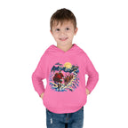 Toddler Hoodie - Santa Sleigh Winter Scene Pullover Christmas Special