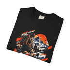 Samurai Warrior Mountain Sunset Graphic T-Shirt