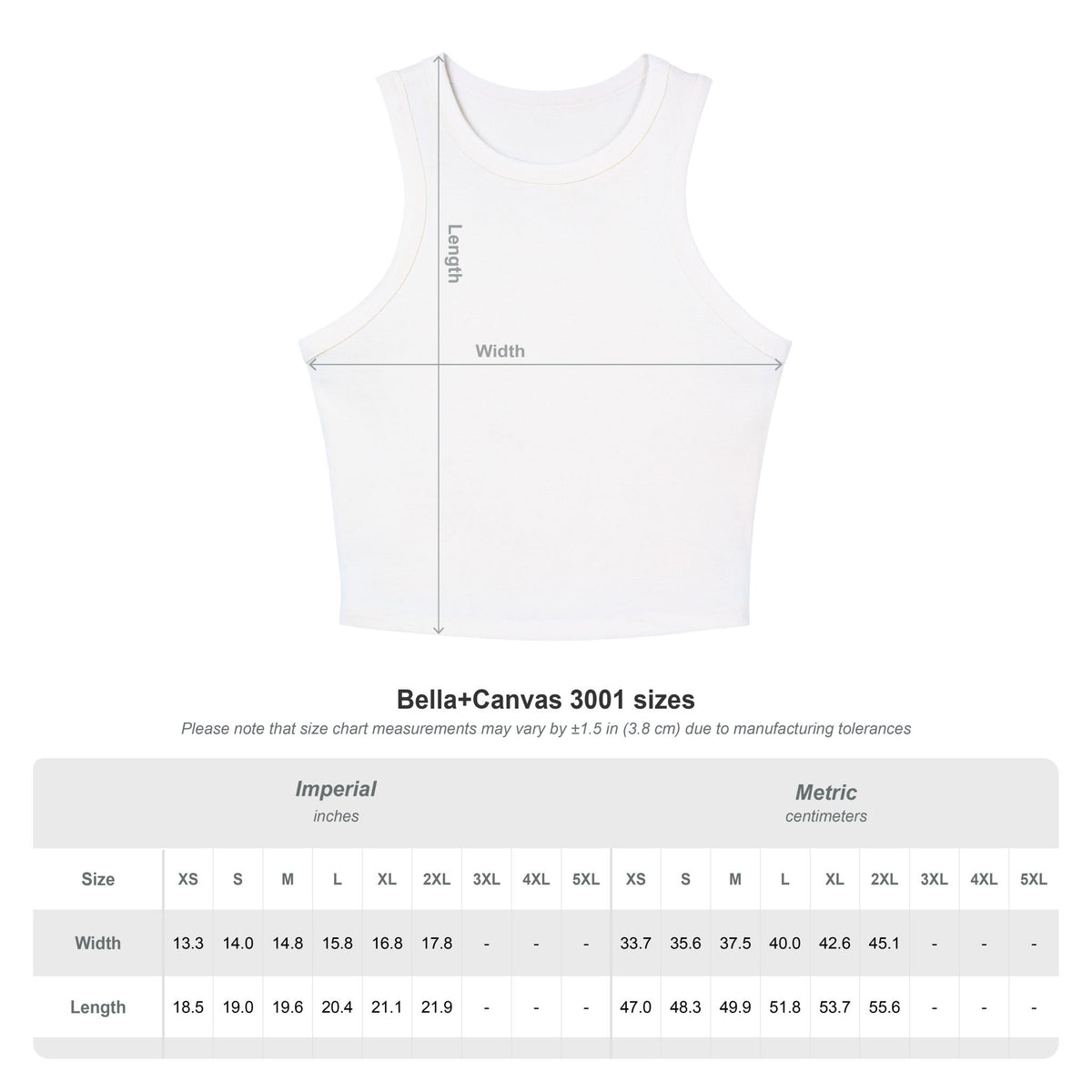 Chicago Gothic Graphic Racer Tank Top
