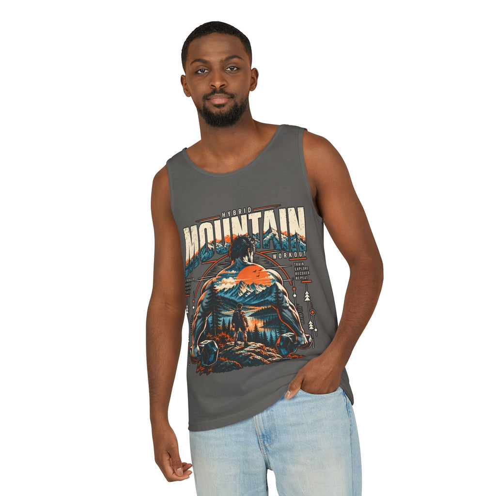 Mountain Bear Graphic Tank Top