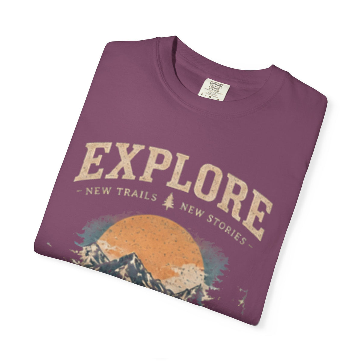 Explore the Outdoors Mountain Graphic T-Shirt