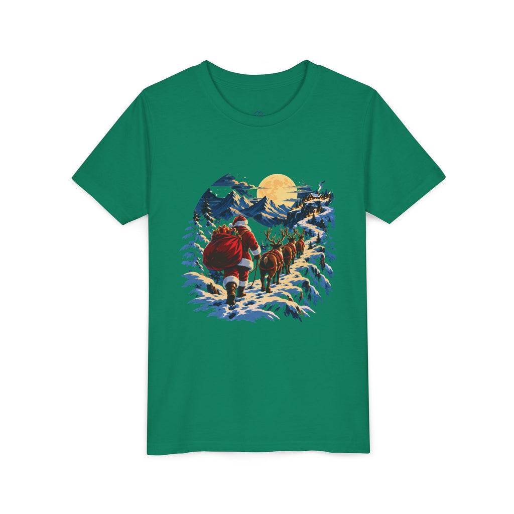 Youth Mountain Horseback Riding Adventure T-Shirt Christmas Special