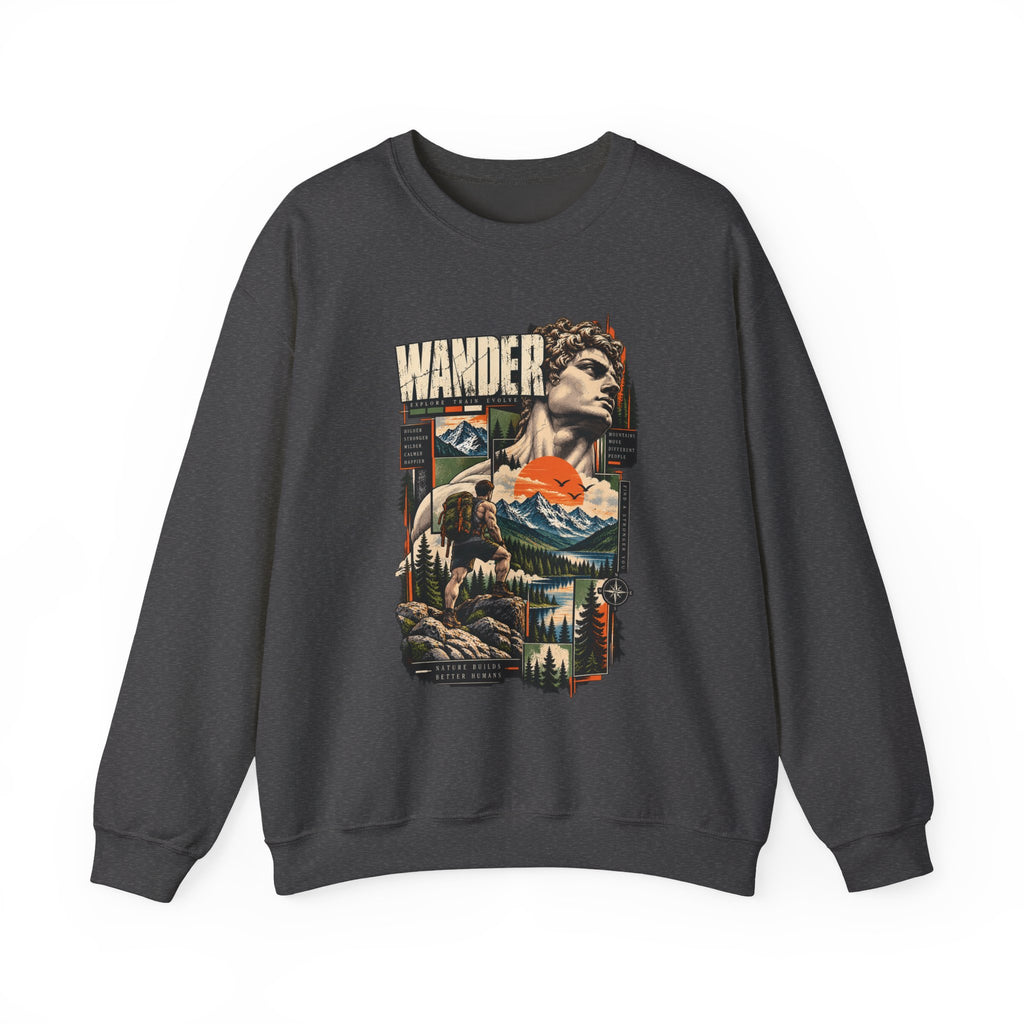 Wander Mountain Adventure Crewneck Sweatshirt