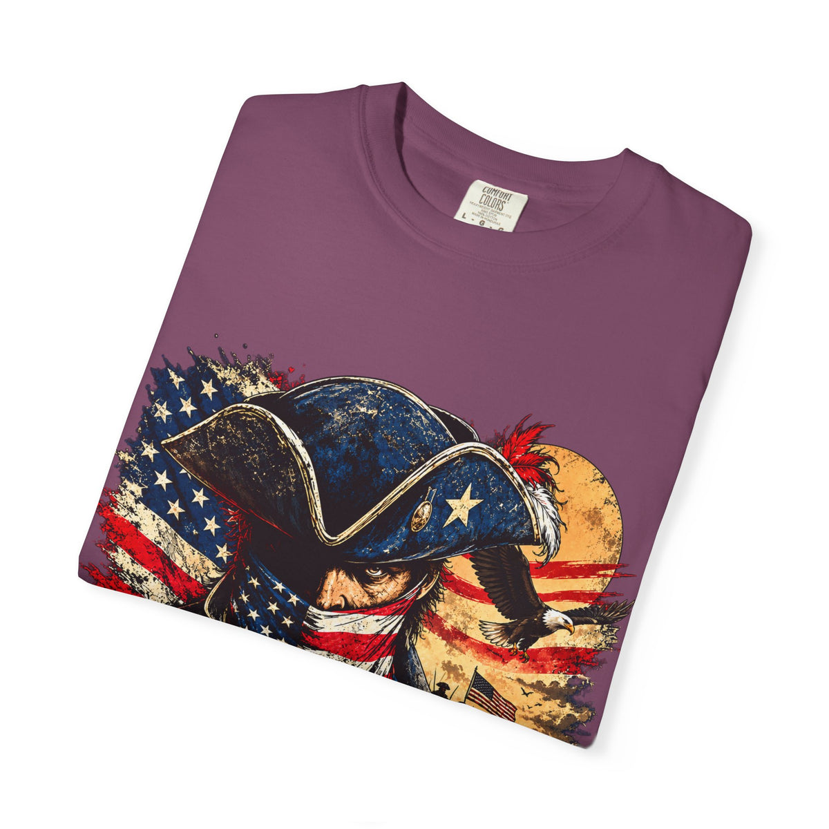 1776 American Revolution Patriotic Graphic T-Shirt