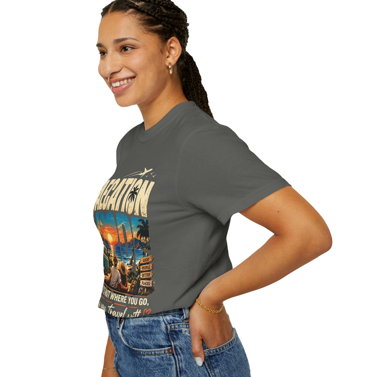 Vacation T-Shirt – “In Life, It’s Not Where You Go, It’s Who You Travel With”
