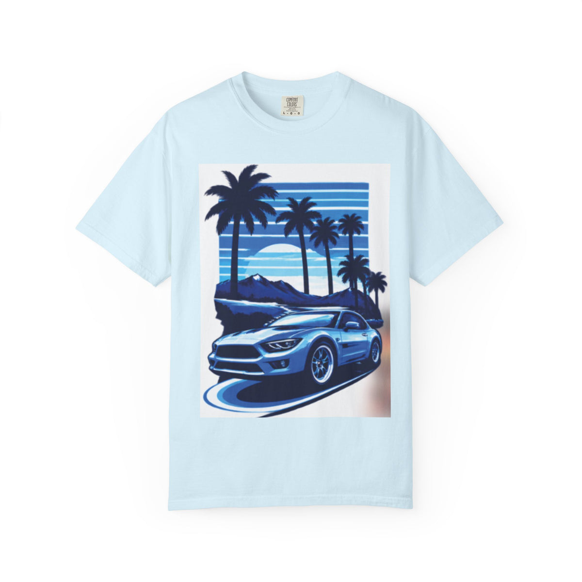 Happiness Is Not Around the Corner Car Sunset T-Shirt