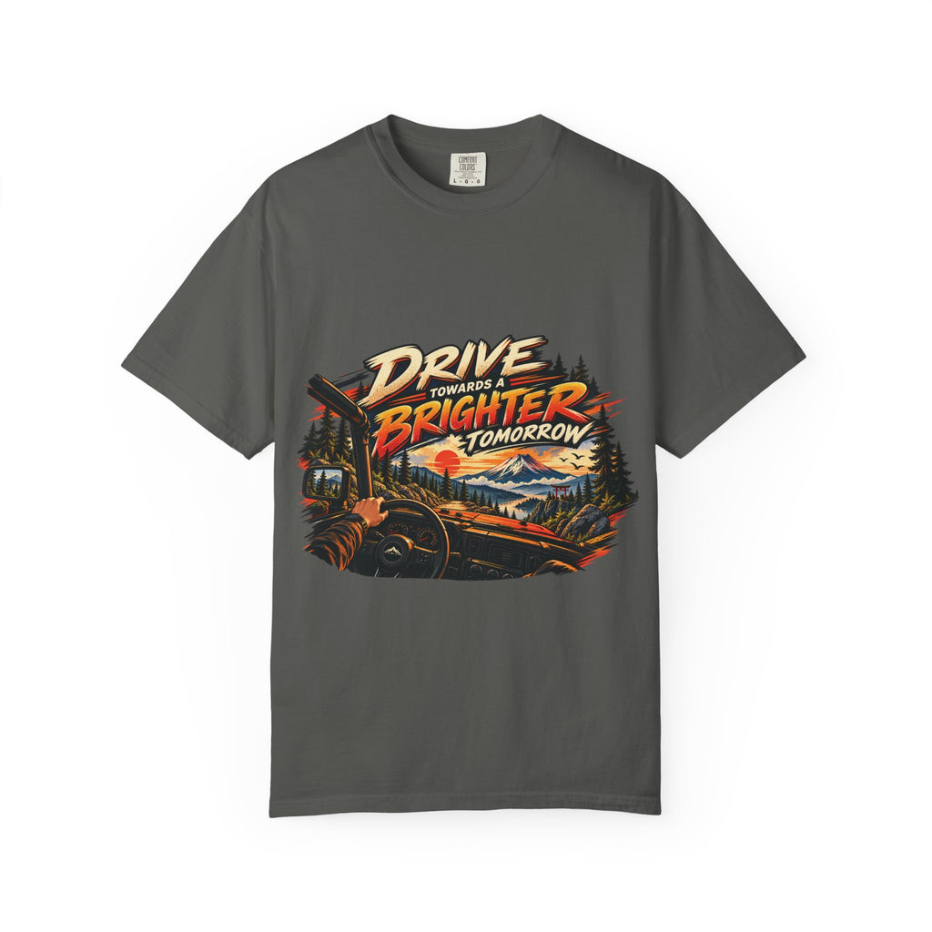 Drive Towards a Brighter Tomorrow Road Trip T-Shirt