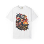 Patriotic Bald Eagle American Flag T-Shirt
