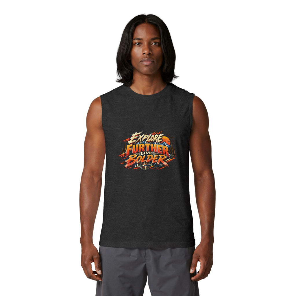 Explore Further, Bolder Graphic Muscle Tank