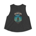 Ocean Era Crop Top — "In My Ocean Era" Beach Tank for Women
