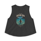 Ocean Era Crop Top — "In My Ocean Era" Beach Tank for Women