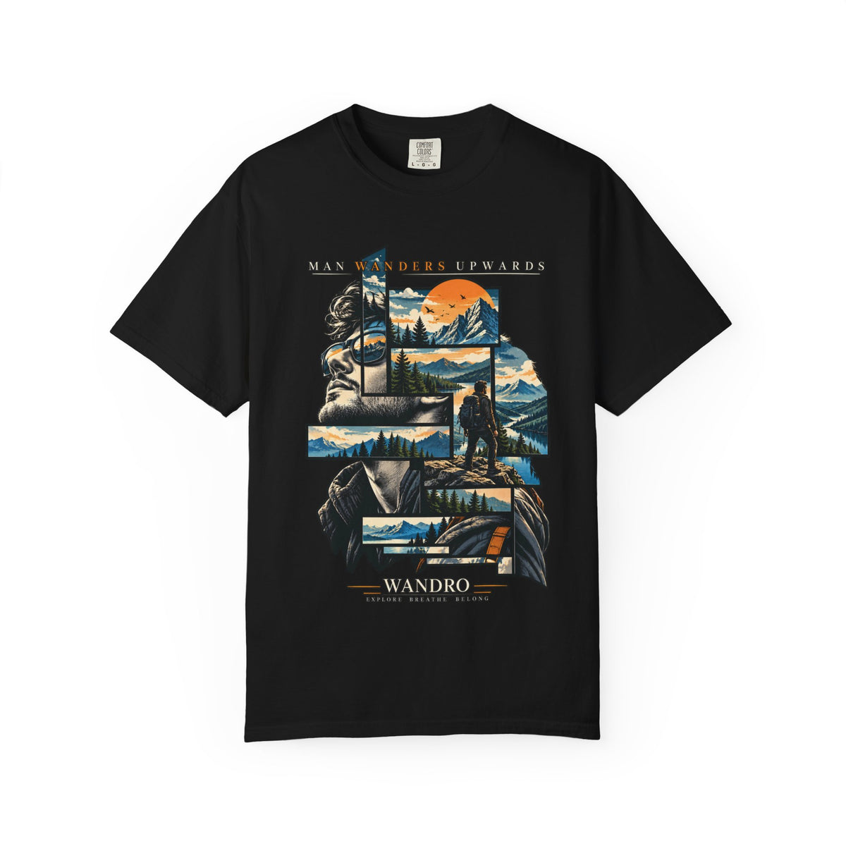 Mountain Adventure Collage T-Shirt