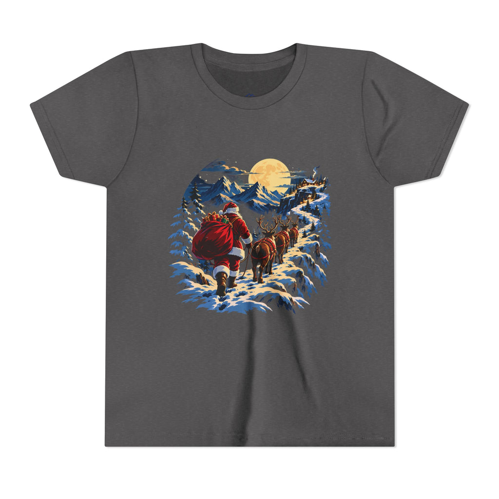 Youth Mountain Horseback Riding Adventure T-Shirt Christmas Special