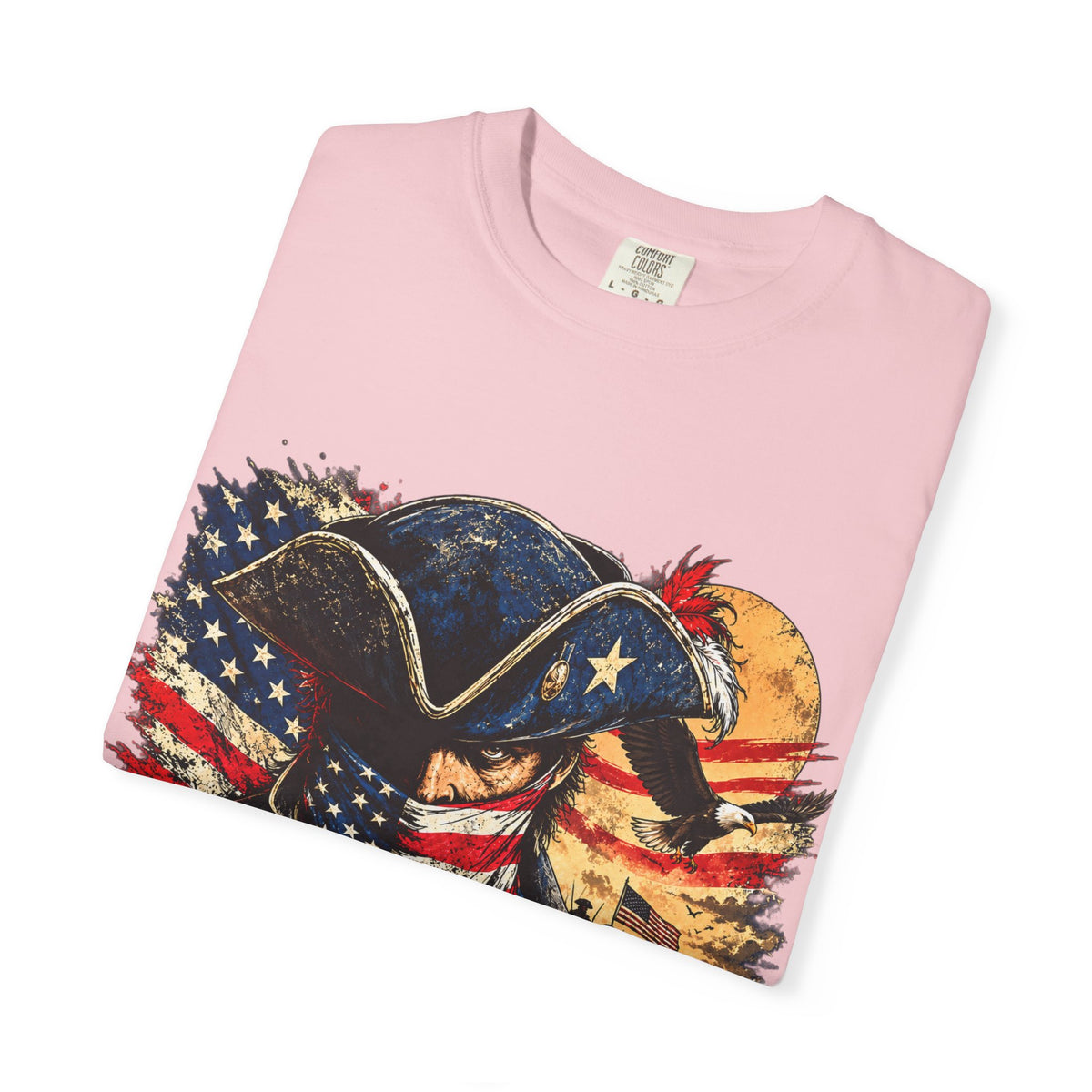 1776 American Revolution Patriotic Graphic T-Shirt