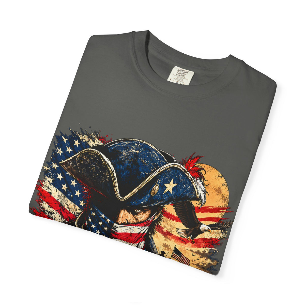 1776 American Revolution Patriotic Graphic T-Shirt