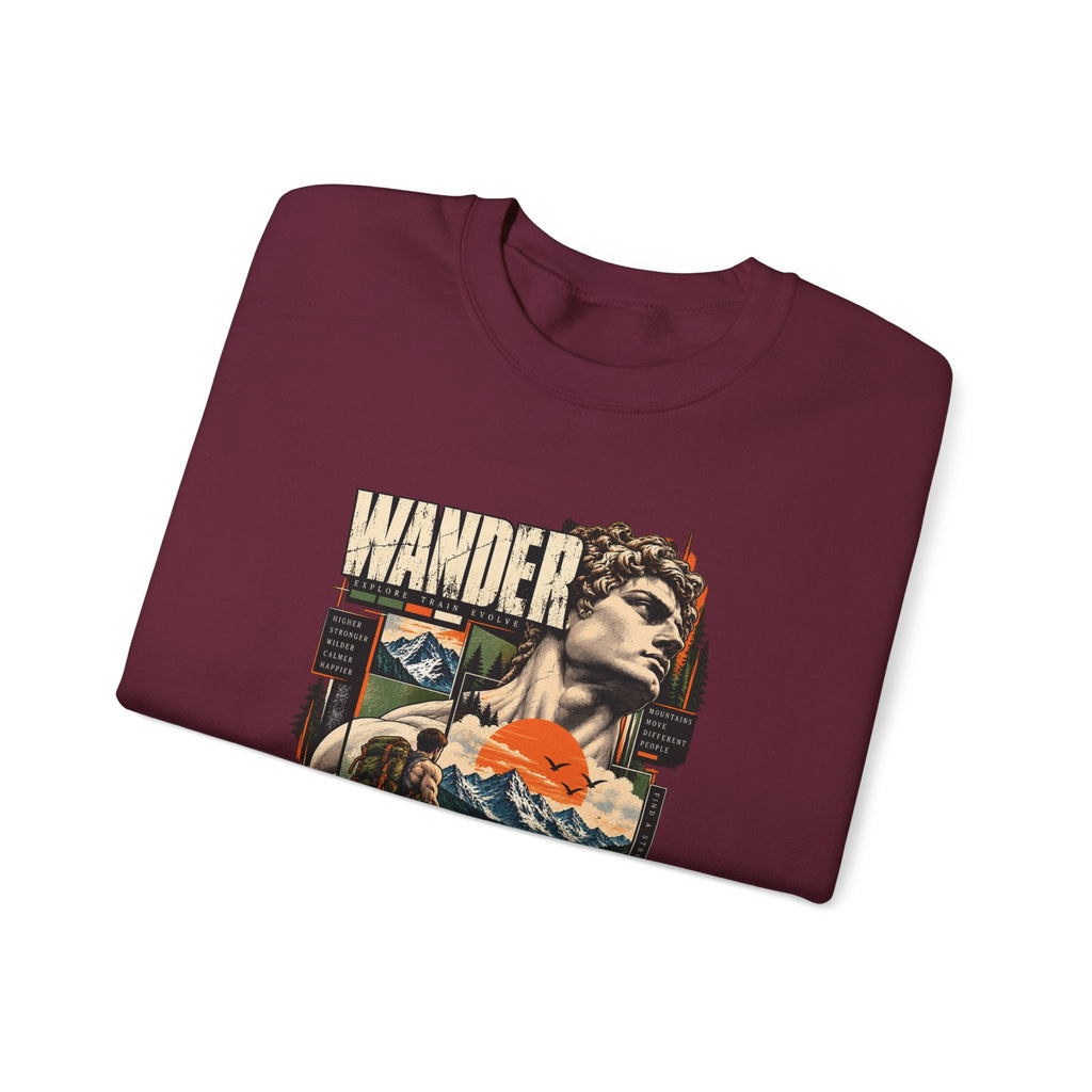 Wander Mountain Adventure Crewneck Sweatshirt