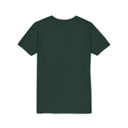 Wanderlust Explorer Youth Tee — Deer Map Adventure Kids T‑Shirt