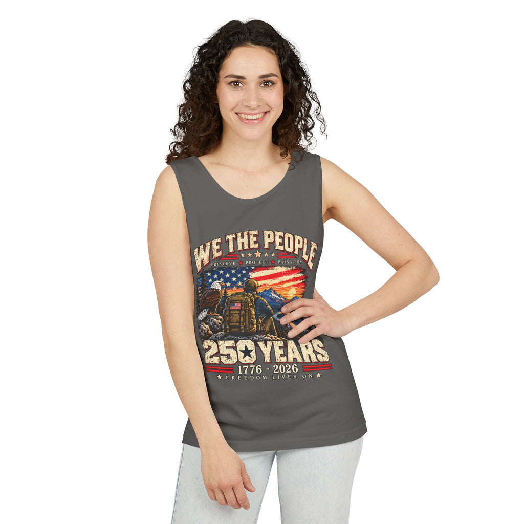 We the People 250 Years American Independence Tank Top