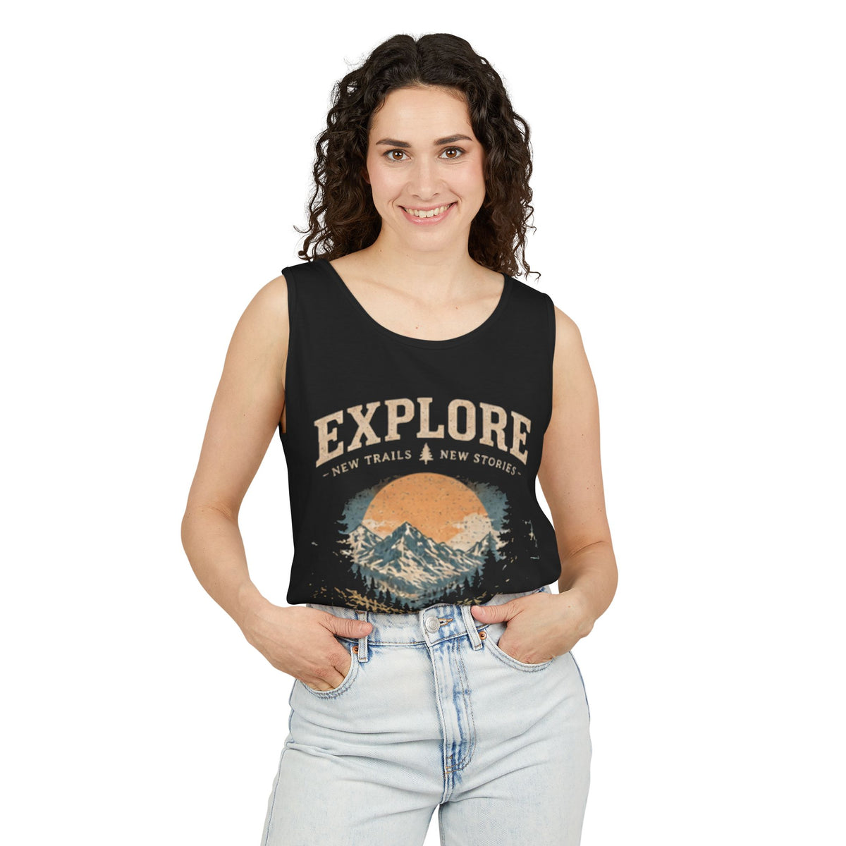 Explore the Outdoors Mountain Adventure Tank Top