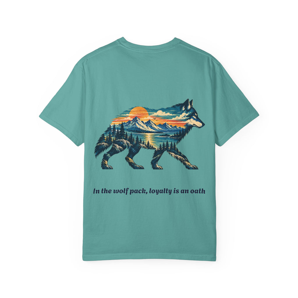 In the Wolf Pack, Loyalty Is Our Oath Mountain Wolf T-Shirt