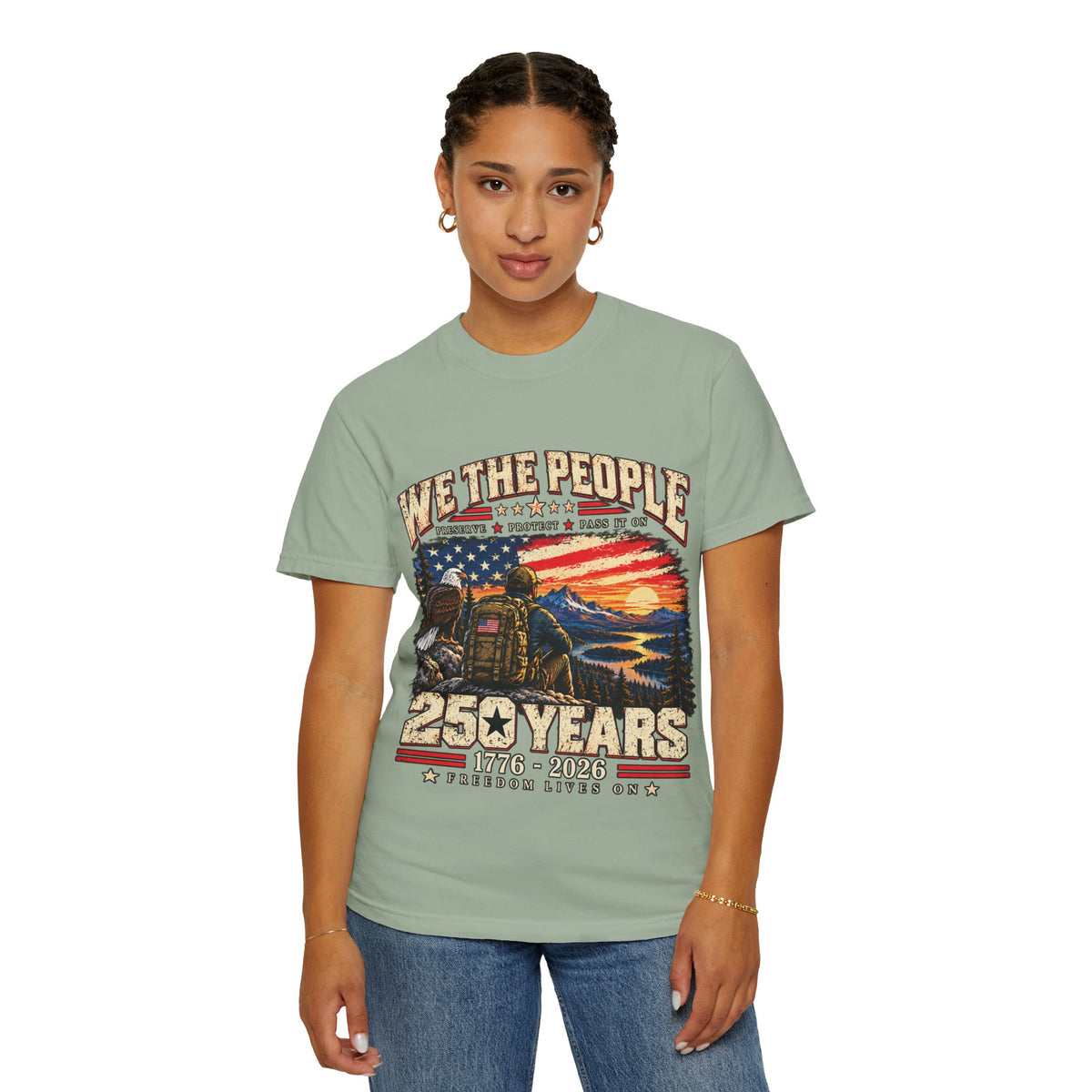 We the People 250 Years America 1776–2026 Patriotic T-Shirt