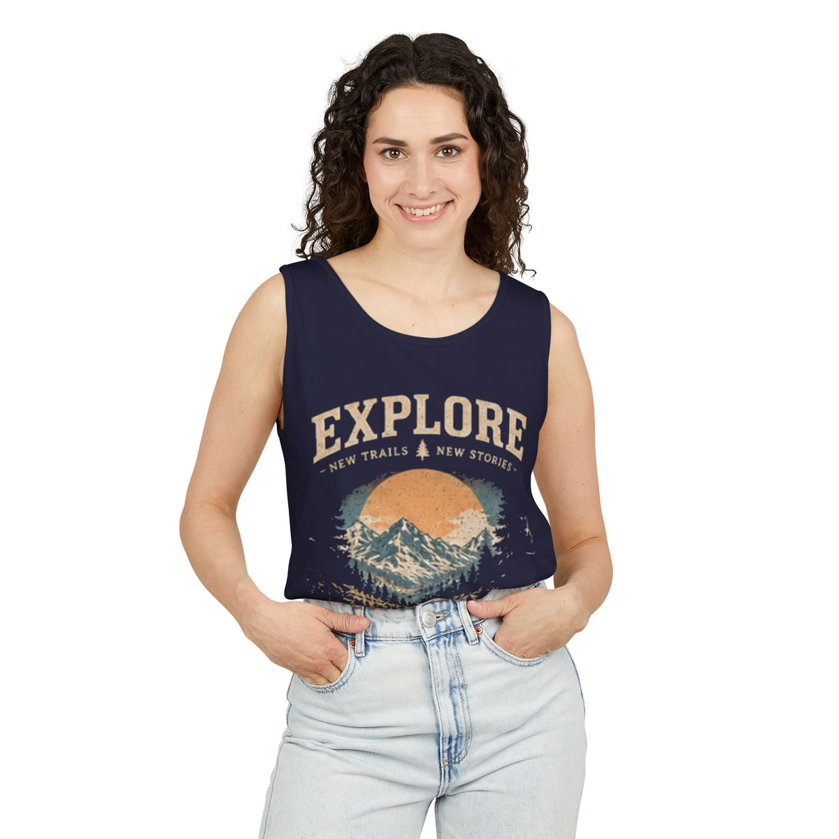 Explore the Outdoors Mountain Adventure Tank Top