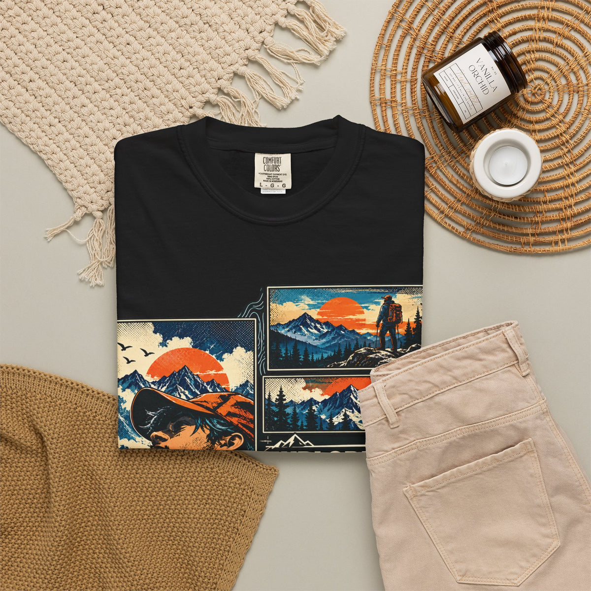 Explore Further Live Deeper Adventure Graphic T-Shirt