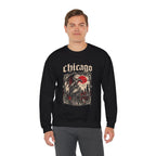 Chicago Gothic Skull Crewneck Sweatshirt