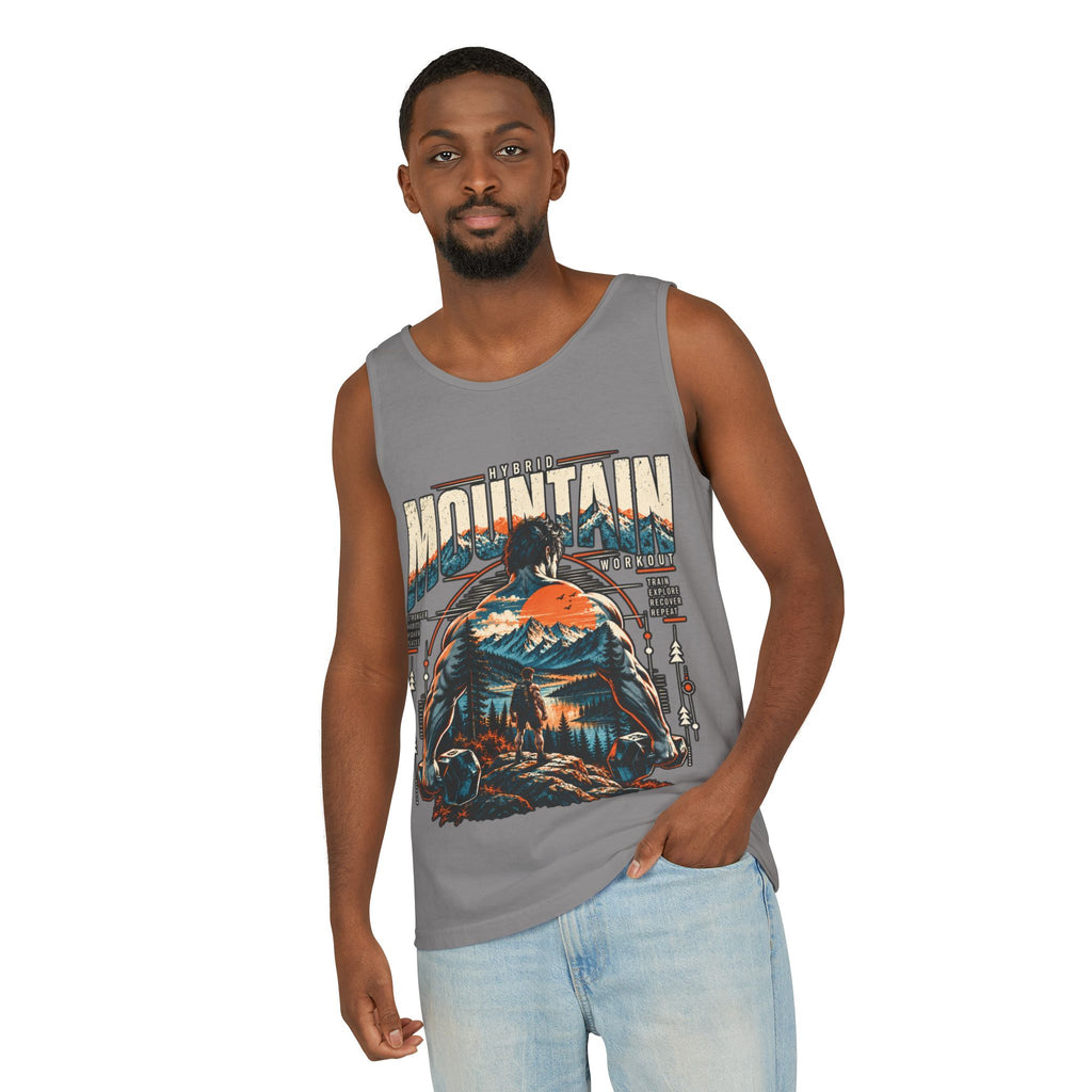 Mountain Bear Graphic Tank Top