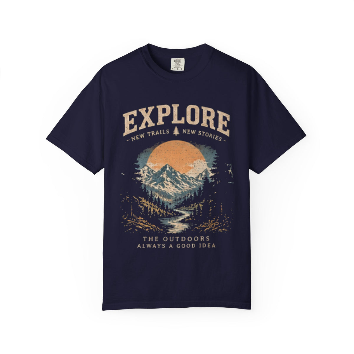 Explore the Outdoors Mountain Graphic T-Shirt