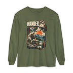 Wander Adventure Mountain Graphic Long Sleeve T-Shirt