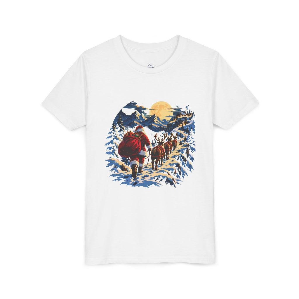 Youth Mountain Horseback Riding Adventure T-Shirt Christmas Special