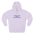 Lion Graphic Hoodie – “It’s Better to Be a Lion” Inspirational Pullover