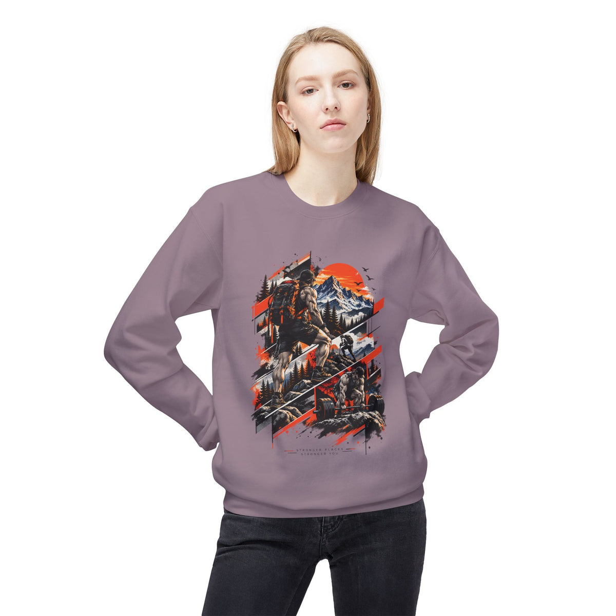Mountain Adventure Graphic Sweatshirt