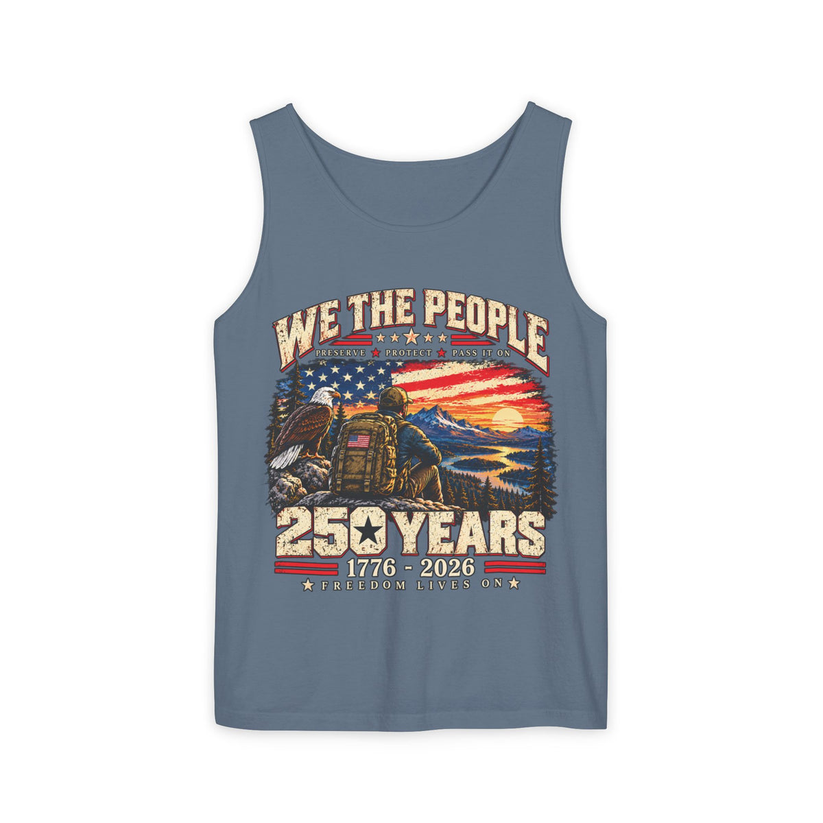 We the People 250 Years American Independence Tank Top