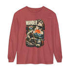Wander Adventure Mountain Graphic Long Sleeve T-Shirt