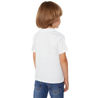 Toddler T-Shirt — Santa and Reindeer Winter Scene Holiday Tee