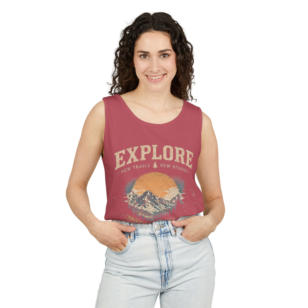 Explore the Outdoors Mountain Adventure Tank Top