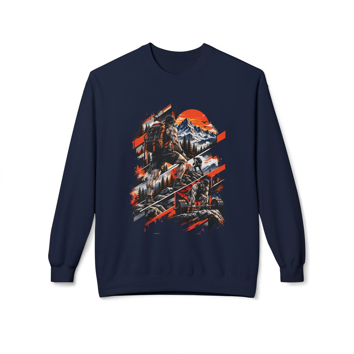 Mountain Adventure Graphic Sweatshirt