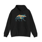 Mountain Wolf Hoodie – Wildlife Lover Outdoor Graphic Sweatshirt