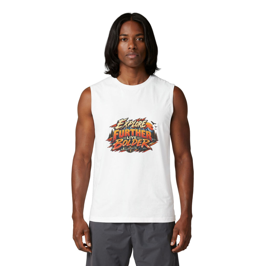 Explore Further, Bolder Graphic Muscle Tank