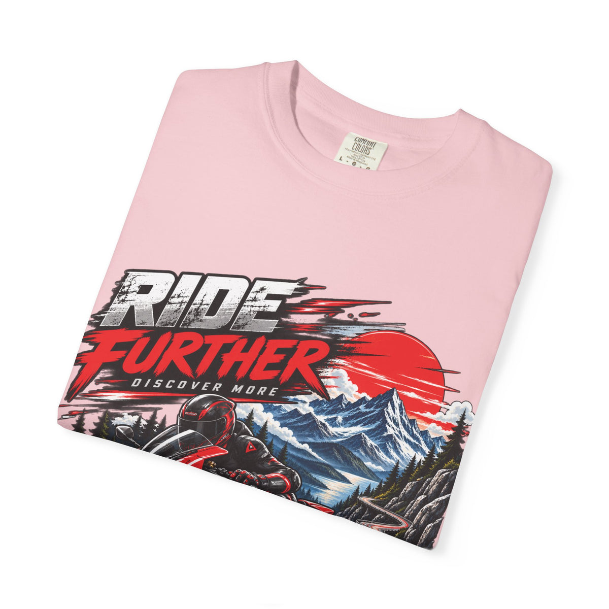 Ride Further Motorcycle Adventure T-Shirt