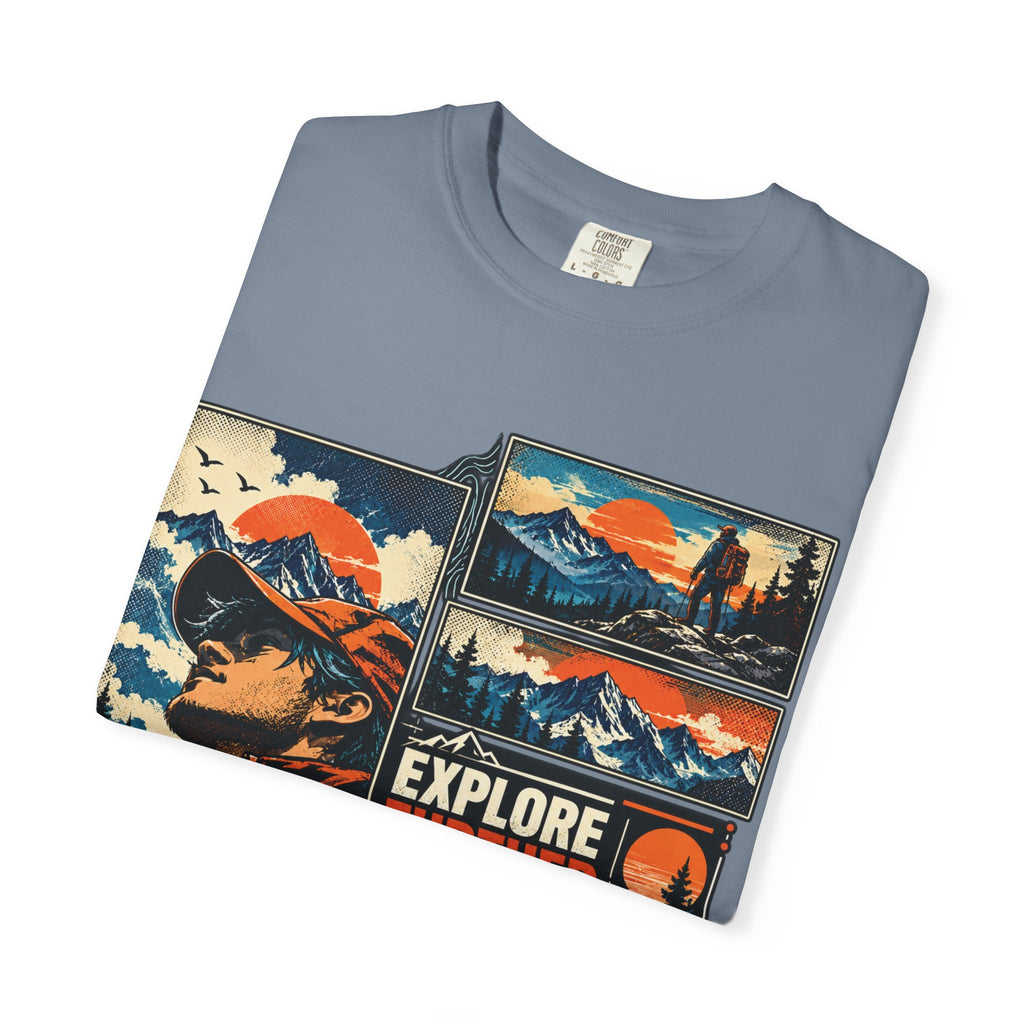 Explore Further Live Deeper Adventure Graphic T-Shirt