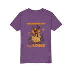 Wanderlust Explorer Youth Tee — Deer Map Adventure Kids T‑Shirt
