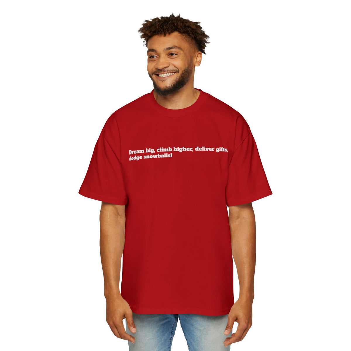 Christmas Santa Sleigh Tee — "Merry Christmas" Vintage Holiday Graphic Shirt
