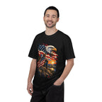 Patriotic Bald Eagle American Flag T-Shirt