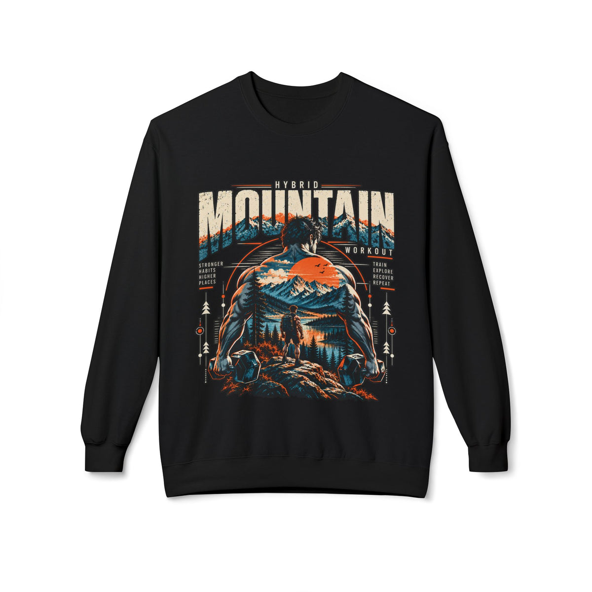 Mountain Adventure Graphic Sweatshirt